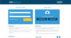 Desktop Screenshot of dgperform.com
